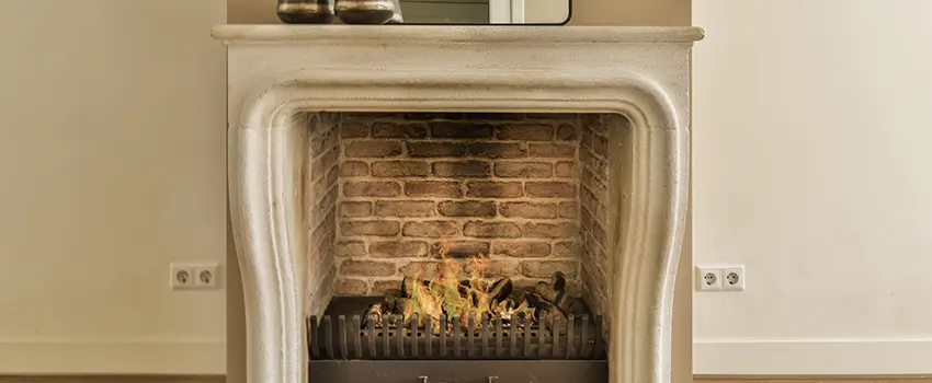 Vintage-style Fireplace Redesign in Norton Shores, Michigan
