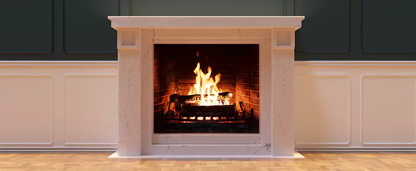 Open Flame Wood-Burning Fireplace Installation Services in Norton Shores, Michigan