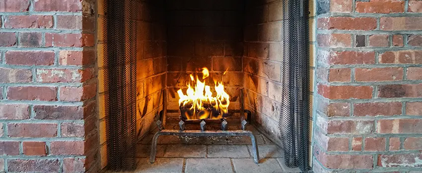 Repairing Damaged Fireplace Tiles in Norton Shores, Michigan