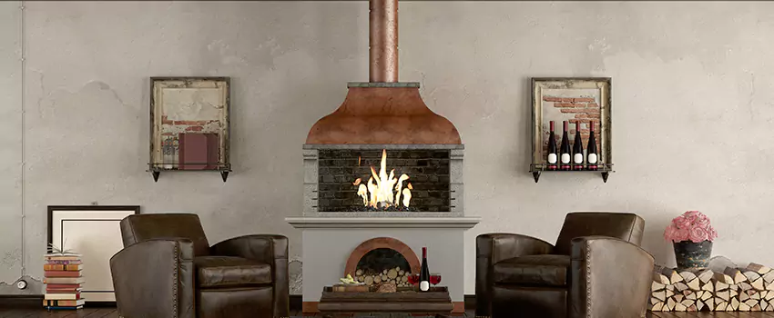 Thelin Hearth Products Providence Pellet Insert Fireplace Installation in Norton Shores, MI