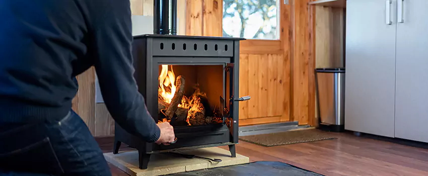 Open Hearth Wood Fireplace Installation in Norton Shores, MI
