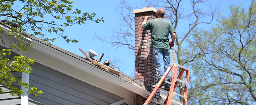 himney Crown Repair in Norton Shores, Michigan