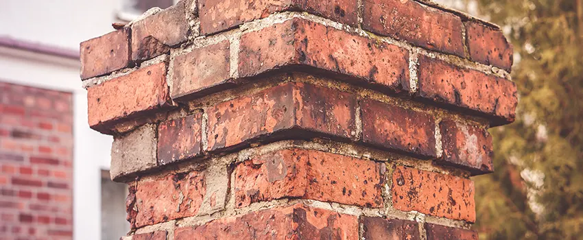 Cracked Chimney Bricks Repair Cost in Norton Shores, Michigan