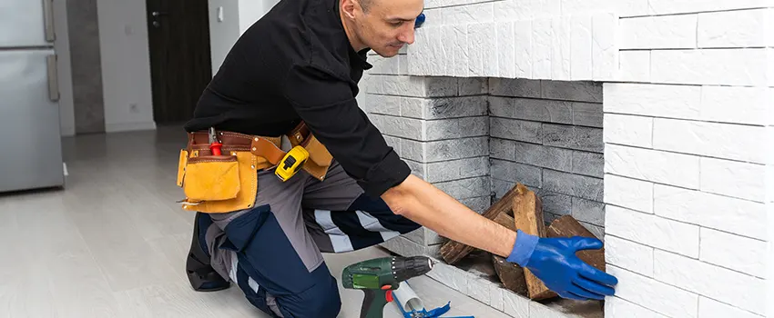 Fireplace Damaged Damper Frame Repair Services in Norton Shores, Michigan