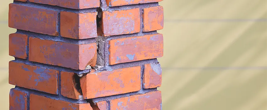 Repairing Cracked Porcelain Tiles for Fireplace in Norton Shores, MI